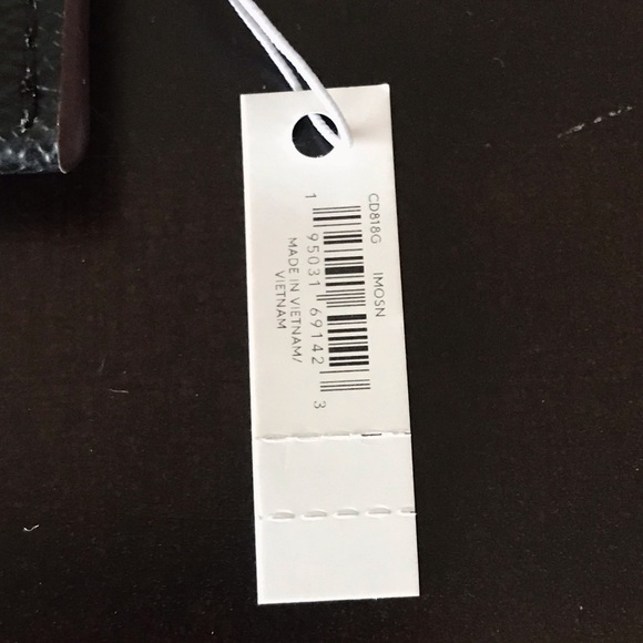 Coach Cat Playing With Yarn Leather Turnlock Card Case NWT - Picture 10 of 16